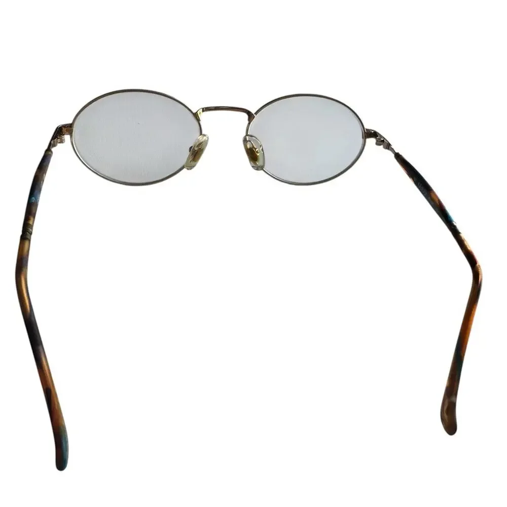 Gucci GG 1331 LF9 Eyeglasses Tortoise Teal Y2K Vintage Italy Rx Frames